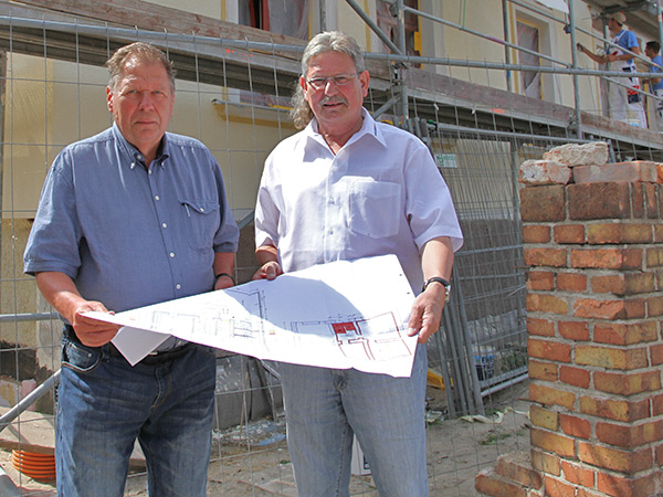 Sanierung des &raquo;M&uuml;hlenhofes&laquo; in Ebendorf kurz vor dem Abschluss