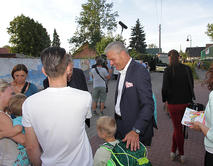 Schulanfang Besuch Innenminister Stahlknecht