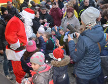 Weihnachtsmarkt Barleben Weihnachtsmann