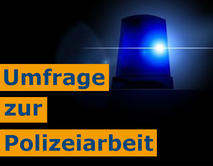 Umfrage Polizeiarbeit