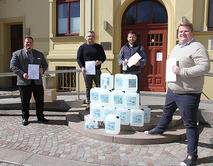 Desinfektionsmittelspende