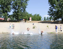 Anbaden Jersleber See