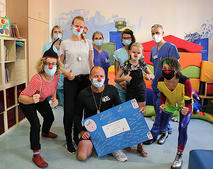 Spendenscheck_Klinikclowns