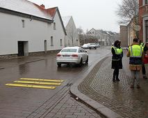 Mobile Fahrbahnschwellen