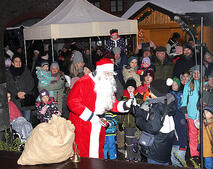 Barleber Weihnachtsmarkt Weihnachtsmann