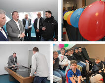 Kollage Er�ffnung Jugendclub Ebendorf