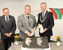 25Jahre Partnerschaft Wittmund Barleben Wappenh�lften