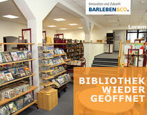 Bibliothek wieder ge�ffnet