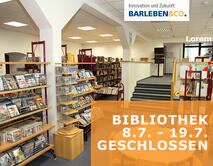 Bibliothek geschlossen Sommerferien