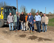 Spatenstich Radweg Barleber See