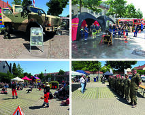 Blaulichttag Kollage 1