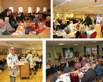Bilderkollage Seniorenweihnachtsfeiern