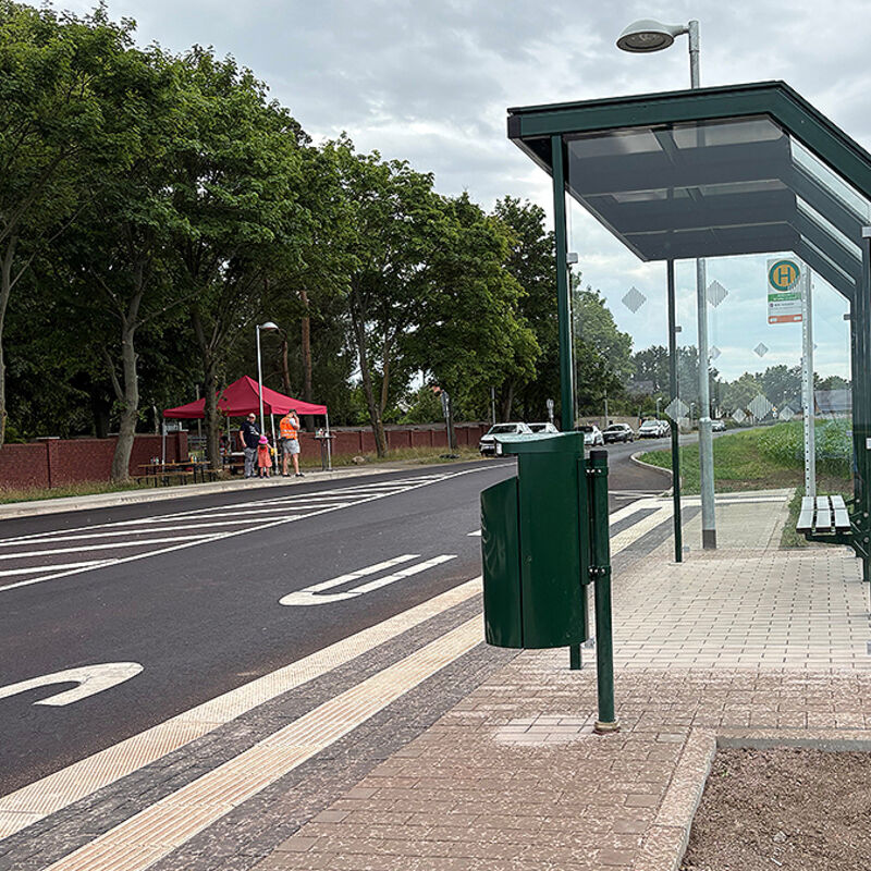 Neue Bushaltestelle Meitzendorf