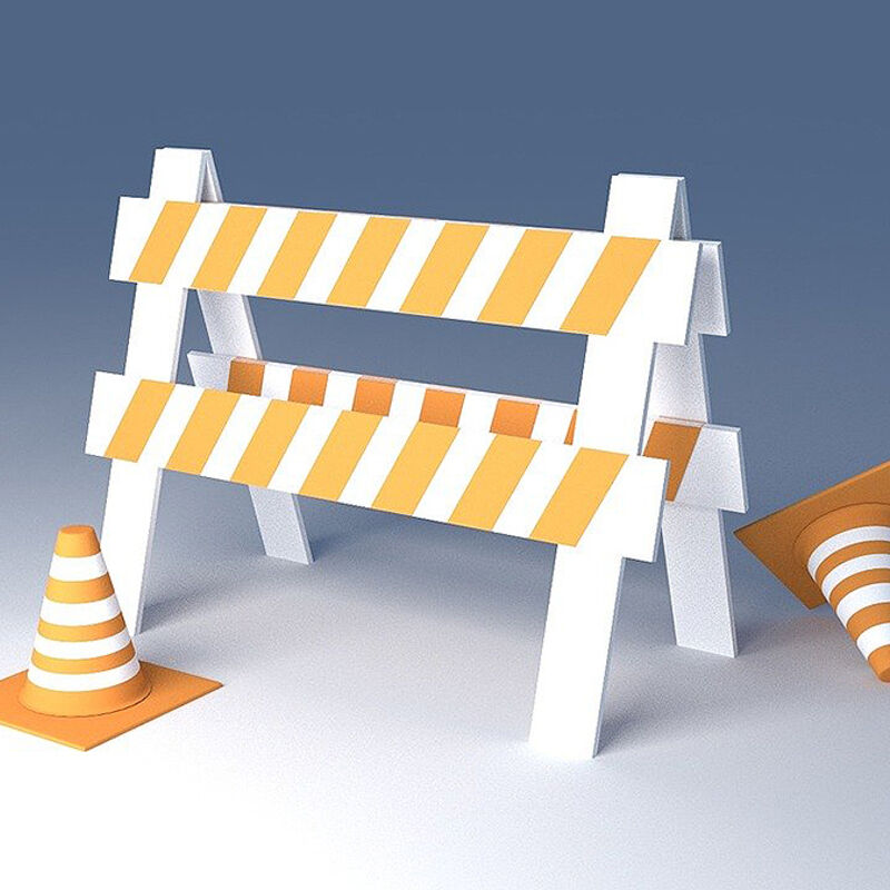 Baustelle Stra�ensperrung